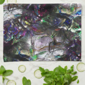 Stettete "schwere Farben" überlagern sich in Misch Geschirrtuch (Gefaltet)