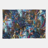 Stettete "schwere Farben" überlagern sich in Misch Geschirrtuch (Horizontal)