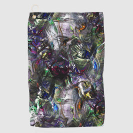 Stettete "schwere Farben" überlagern sich in Misch Golfhandtuch