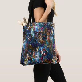 Stettete "schwere Farben" überlagern sich in Misch Tasche