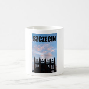 Stettin Polen   Altes Rathaus Kaffeetasse