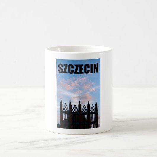 Stettin Polen   Altes Rathaus Kaffeetasse (Mittel)