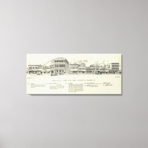 Steuart West side Market und Mission Leinwanddruck