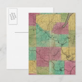 Steuben Landkreis Postkarte (Vorne/Hinten)