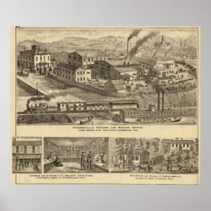 Steubenville Gießerei- und Maschinenbau Poster