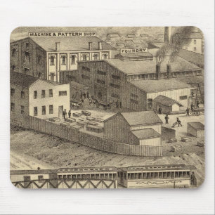 Steubenville Gießerei- und Maschinenwerke Mousepad