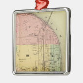 Steubenville, Ohio 2 Silbernes Ornament (Links)