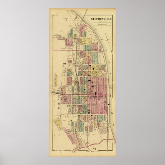 Steubenville, Ohio Poster (Vorne)