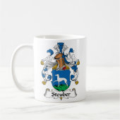 Steuber Familienwappen Kaffeetasse (Links)