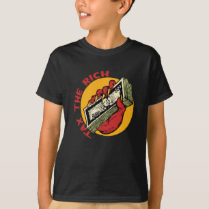 Steuer auf die Reiche T-Shirt