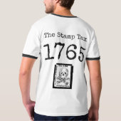 Steuer-Briefmarken-T - Shirt 1765 (Rückseite)