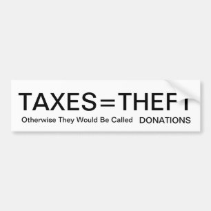 Steuer-gleicher Diebstahl Autoaufkleber