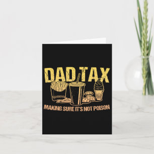 Steuer Machen Sicher, dass es nicht Gift ist Papa Karte