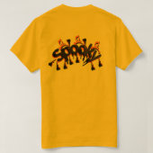 Steuer-Schreckgespenst T-Shirt (Design Rückseite)