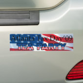 STEUER-TAGEStee-PARTY - ATLANTA Autoaufkleber (Auf Auto)