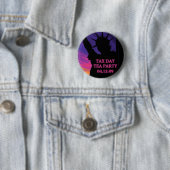 Steuer-Tagestee-Party - Freiheitsstatue Button (Beispiel)