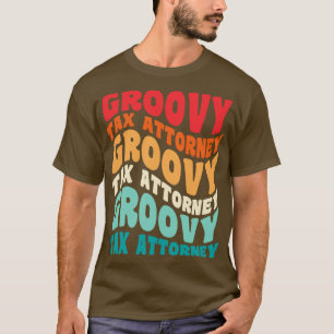 Steueranwalt Vintage Retro 60er 70er 80er Vibes T-Shirt