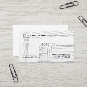 Steuerberater Bundessteuerformular Geschäftskarte Visitenkarte