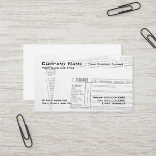 Steuerberater Bundessteuerformular Geschäftskarte Visitenkarte