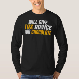 Steuerberater CPA gibt Steuerberatung für Cho T-Shirt