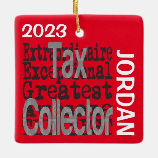 Steuerberater CUSTOM Keramikornament (Vorderseite)