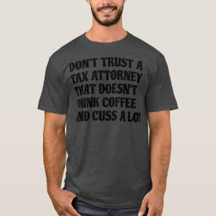 Steuerberater, die Kaffee trinken, täuschen viel T-Shirt