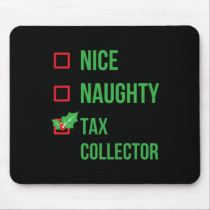 Steuerberater Funny Pajama Weihnachtsgeschenk Mousepad
