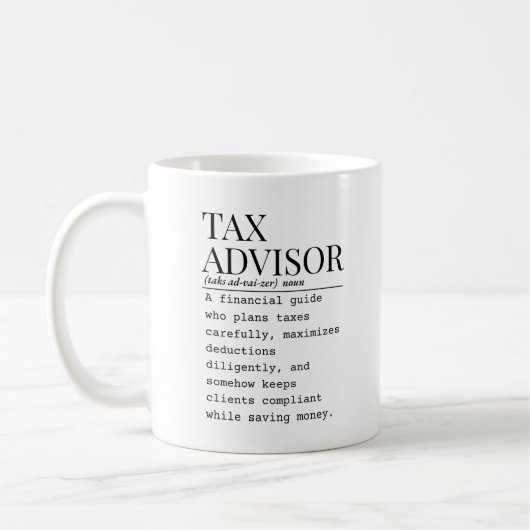 Steuerberater Kaffeetasse (Links)