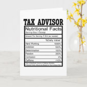 Steuerberater Karte (Gelbe Blume)