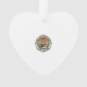 Steuerberater Katze Süße Katze Design - Steuerkont Ornament
