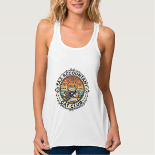 Steuerberater Katze Süße Katze Design - Steuerkont Tank Top