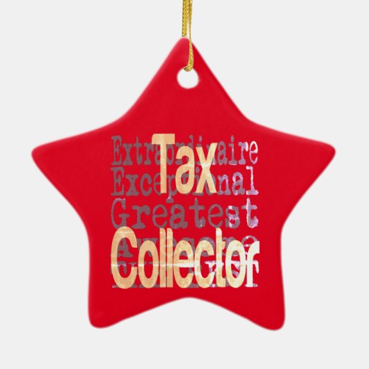 Steuerberater Keramik Ornament (Hinten)