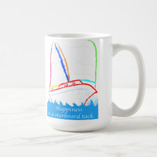 Steuerbord-Halsen Kaffeetasse