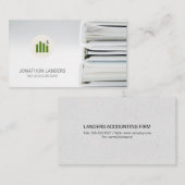 Steuerbuchhalter | Binder Visitenkarte (Vorne/Hinten)