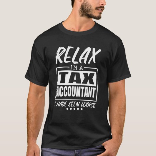 Steuerbuchhalter für Steuern T-Shirt (Vorderseite)