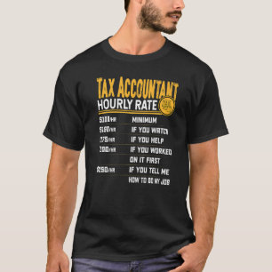 Steuerbuchhalter Stundensteuerkonto T-Shirt
