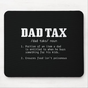 Steuerdefinition Funny Vatertag 2 Mousepad