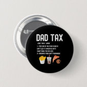 Steuerdefinition Funny Vathers Day Daddy Spaß Vate Button (Vorne & Hinten)