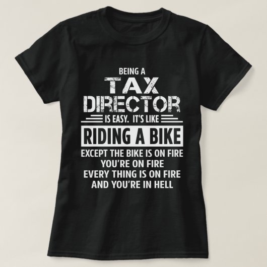 Steuerdirektor T-Shirt (Design vorne)