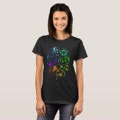 Steuere alle Dinge Videospiel-Controller 13 T-Shirt (Vorne ganz)