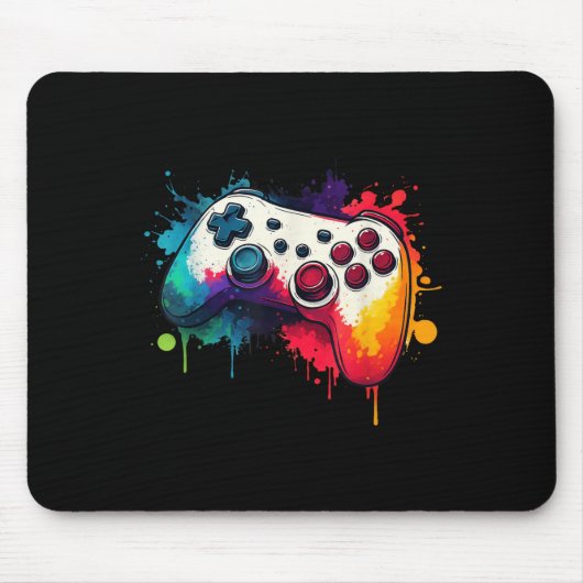 Steuere alle Dinge Videospiel-Controller Gamer Mousepad (Vorne)