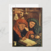 Steuereinzieher, 1550 postkarte (Vorne/Hinten)