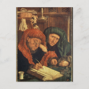 Steuereinzieher, 1550 postkarte