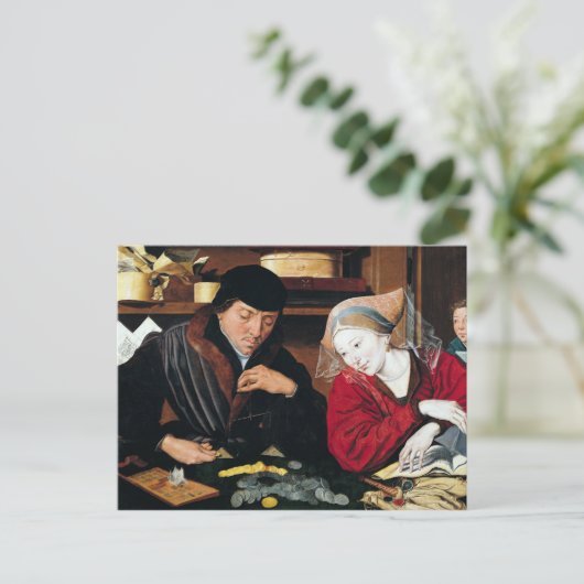 Steuererheber Postkarte (Stehend Vorderseite)