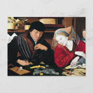 Steuererheber Postkarte