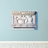 Steuererleichterung zur Darstellung einer Steuerer Leinwanddruck (Insitu (Holzboden))