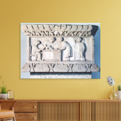 Steuererleichterung zur Darstellung einer Steuerer Leinwanddruck (Insitu (Wohnzimmer))