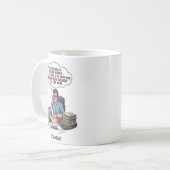 Steuerexperten-Lebensessentials – Professionelle F Kaffeetasse (Vorderseite Links)