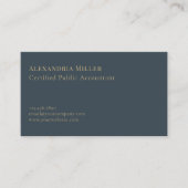 Steuerfinanzierer Beruflich Visitenkarte (Vorderseite)