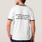 STEUERFORMULAR 1040… T-Shirt (Rückseite)